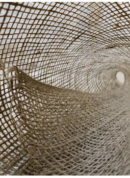Джутова мішковина, 200г/м, ширина 0,5 м на 2м.