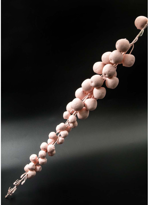 Гілка з яблучками, 120см, Рожевий. 1шт